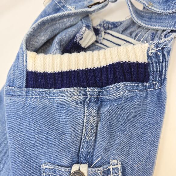 Little Challenger Overalls Toddler Unisex 3T Blue Jeans Demin 28" L x 20" Waist - Picture 6 of 9